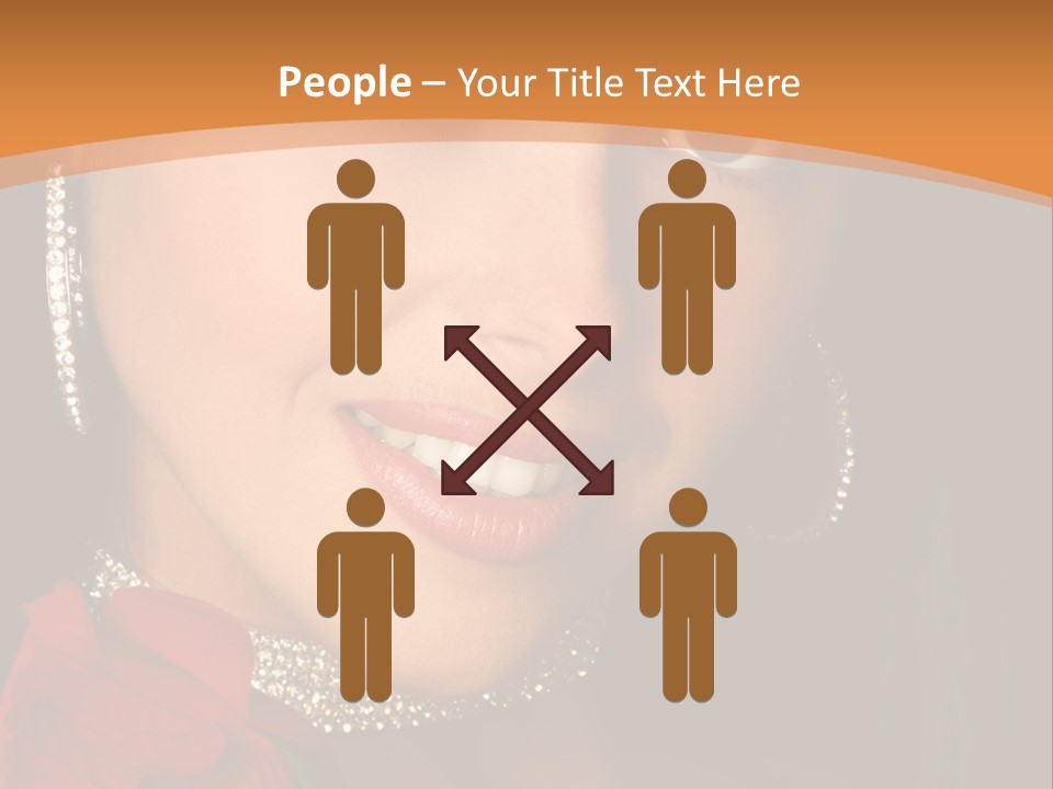 One Celebration Woman PowerPoint Template