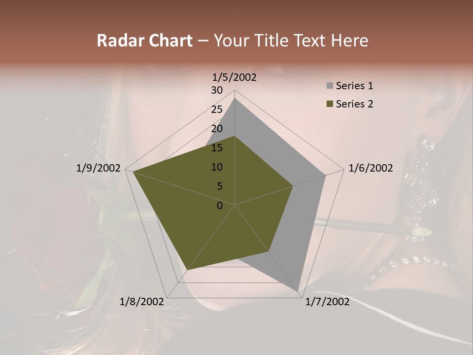 Girl Human Box PowerPoint Template