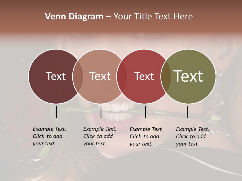 Girl Human Box PowerPoint Template