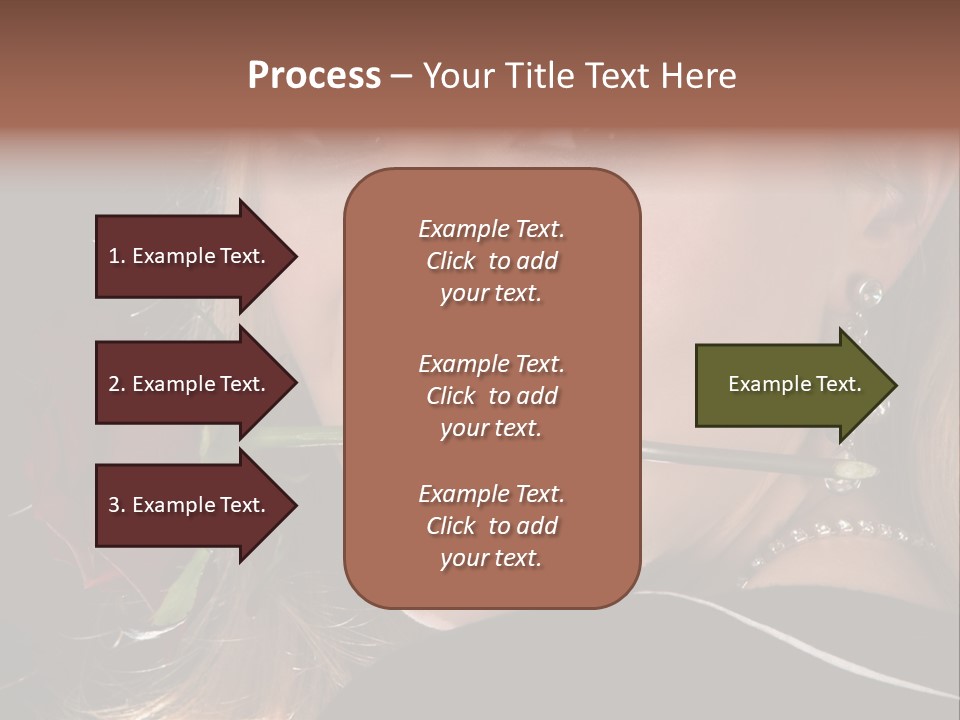 Girl Human Box PowerPoint Template