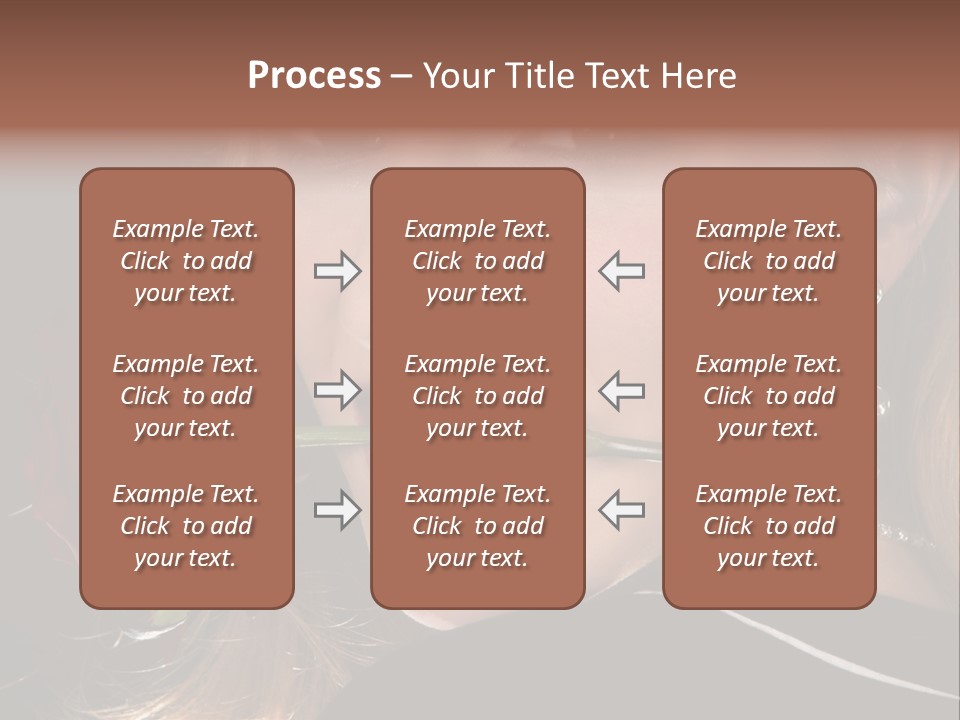 Girl Human Box PowerPoint Template