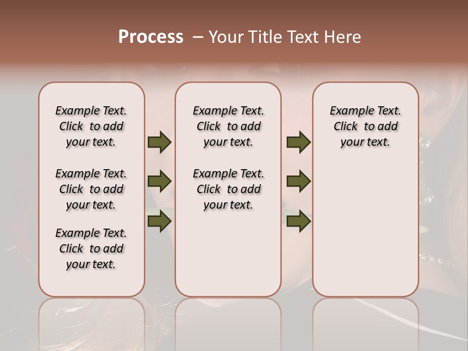 Girl Human Box PowerPoint Template
