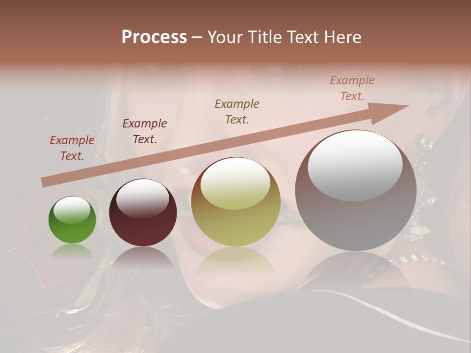 Girl Human Box PowerPoint Template