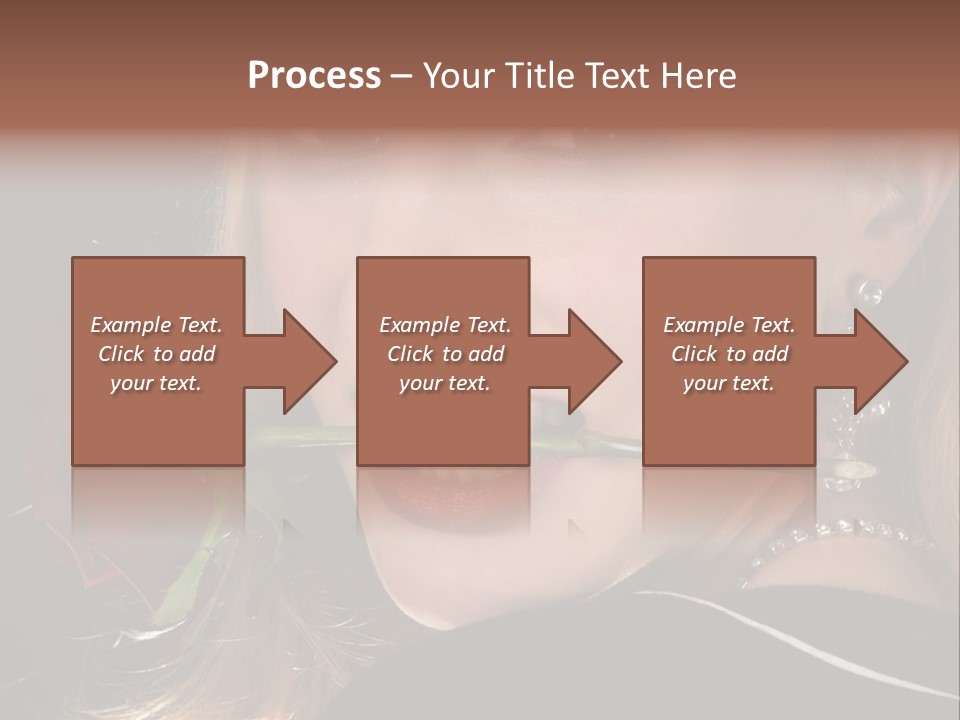 Girl Human Box PowerPoint Template