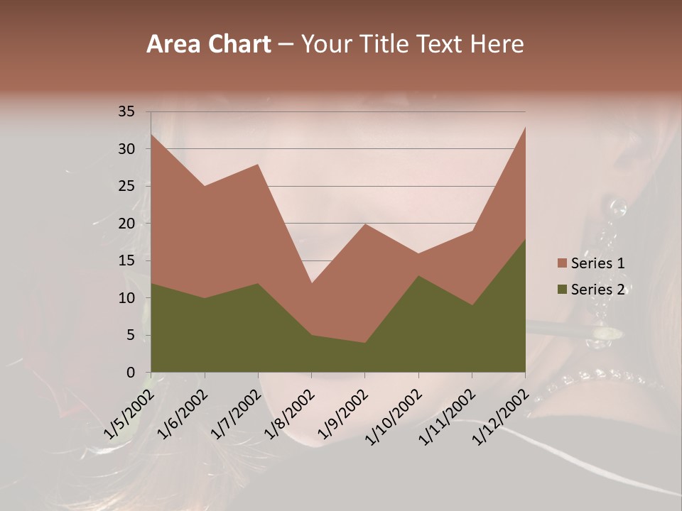 Girl Human Box PowerPoint Template