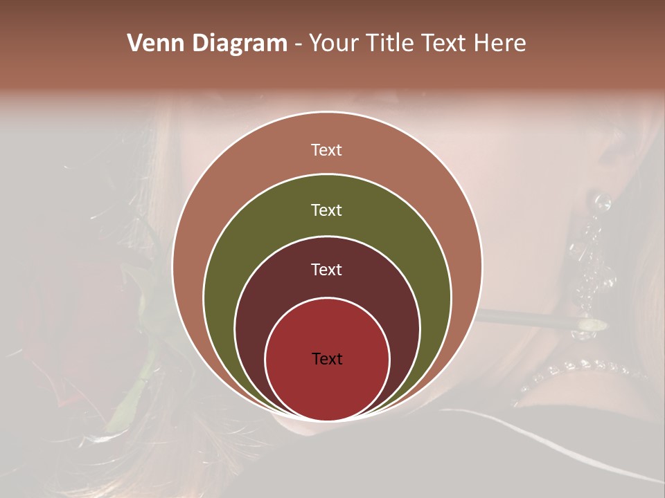 Girl Human Box PowerPoint Template