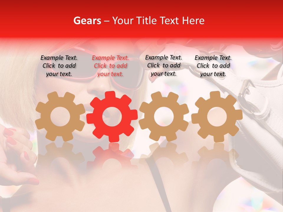 Braun Attraktiv Contact PowerPoint Template