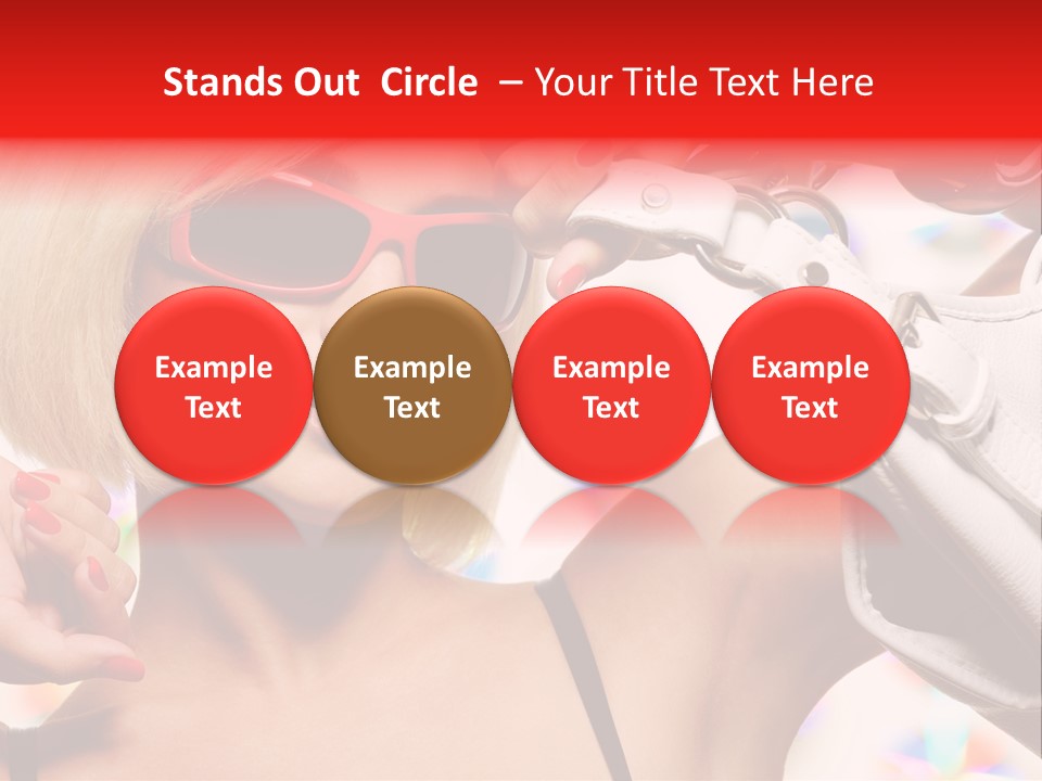 Braun Attraktiv Contact PowerPoint Template