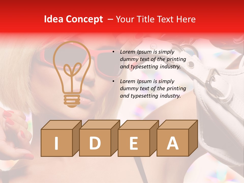 Braun Attraktiv Contact PowerPoint Template