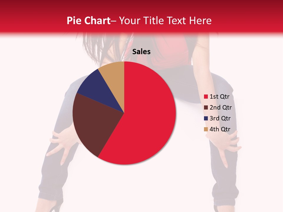 People Female Giving PowerPoint Template