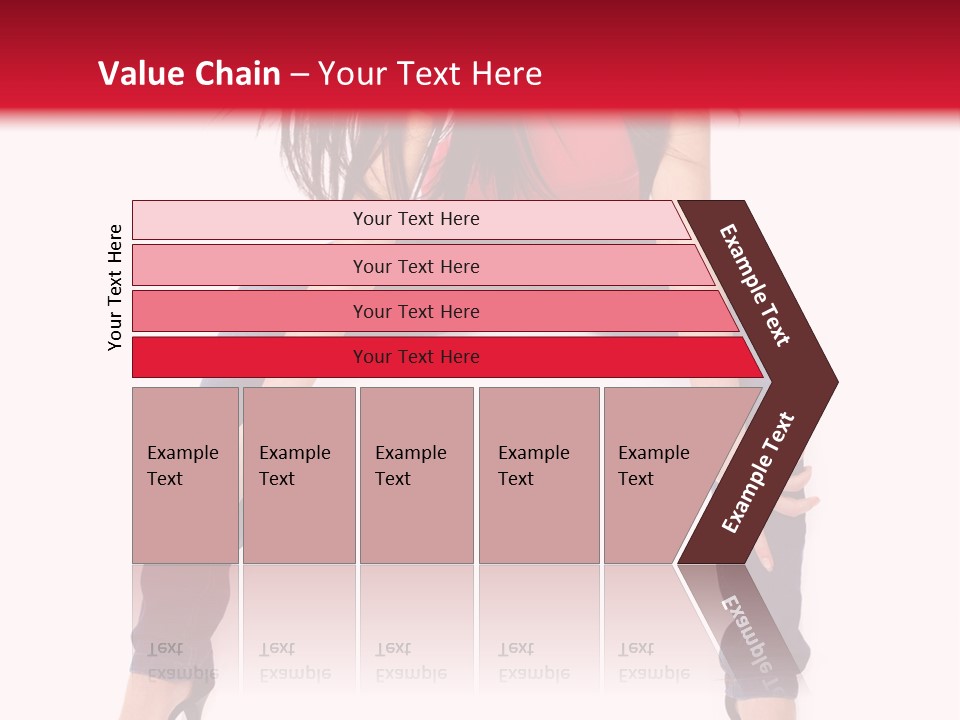 People Female Giving PowerPoint Template