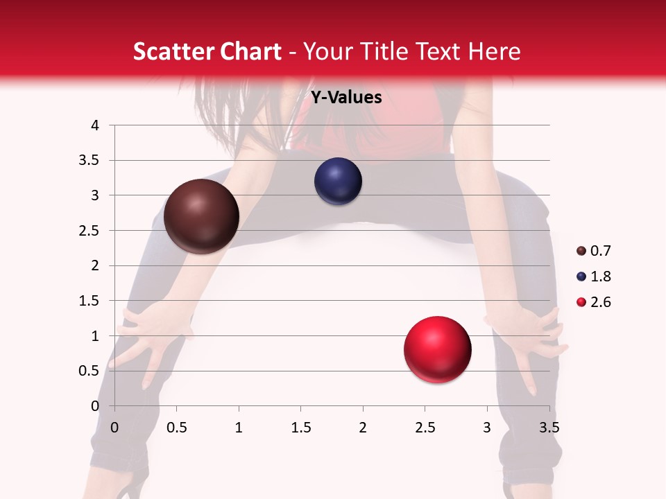 People Female Giving PowerPoint Template