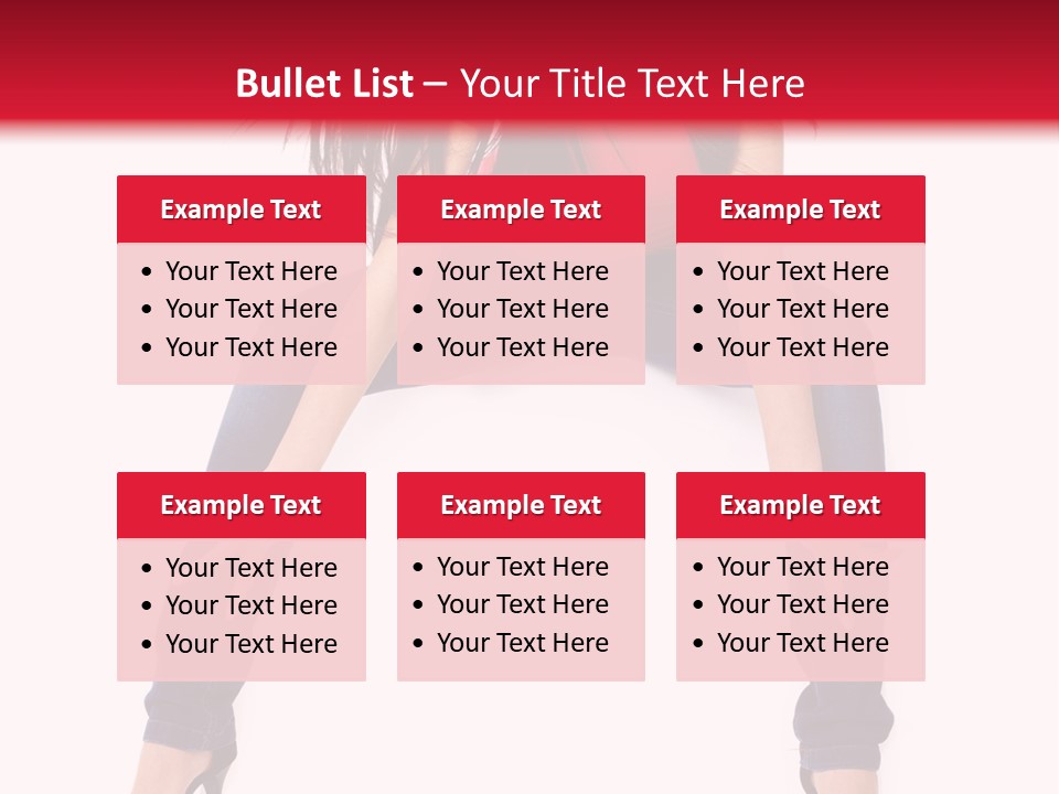 People Female Giving PowerPoint Template