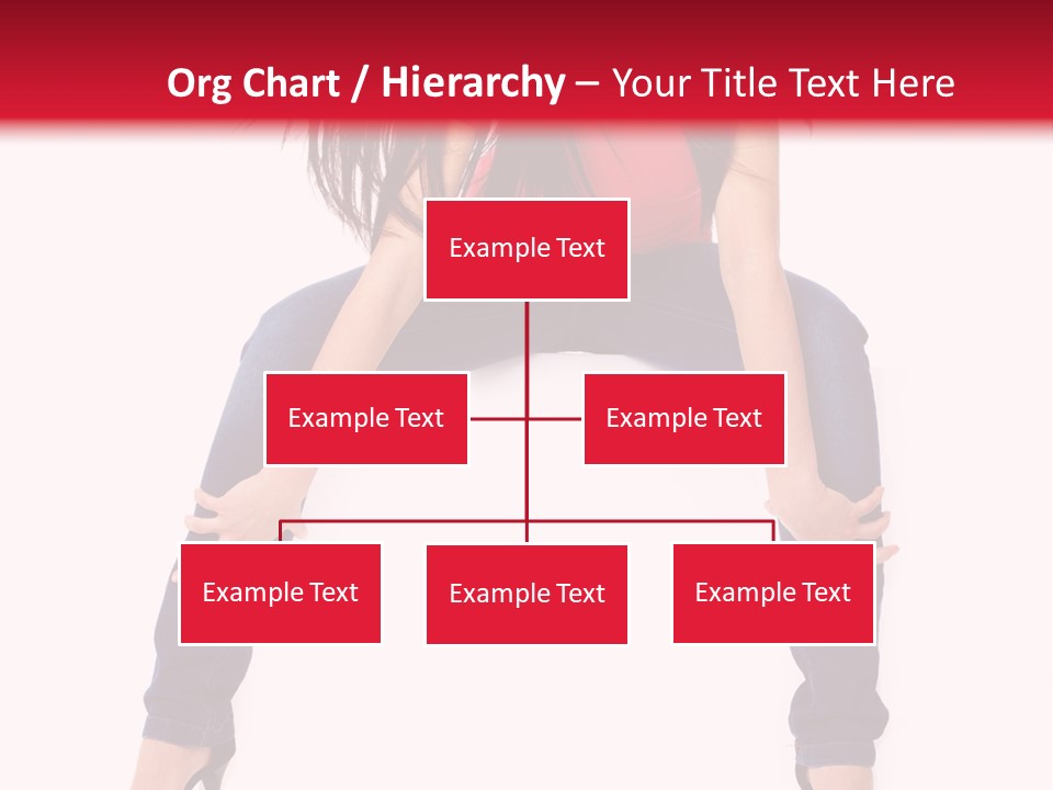 People Female Giving PowerPoint Template