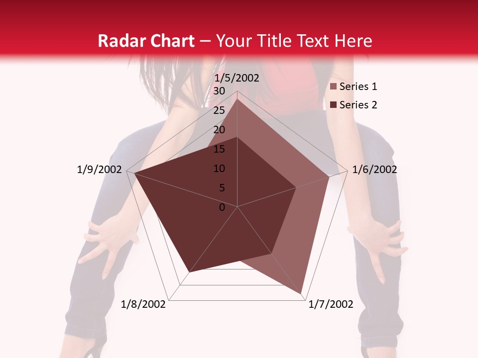People Female Giving PowerPoint Template