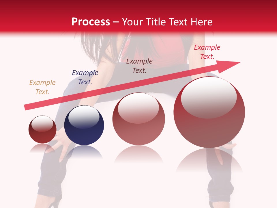 People Female Giving PowerPoint Template