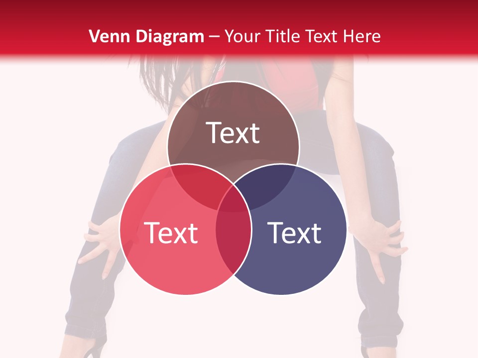 People Female Giving PowerPoint Template