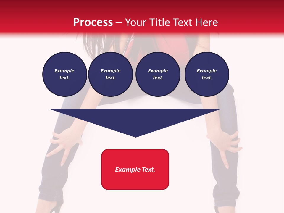 People Female Giving PowerPoint Template