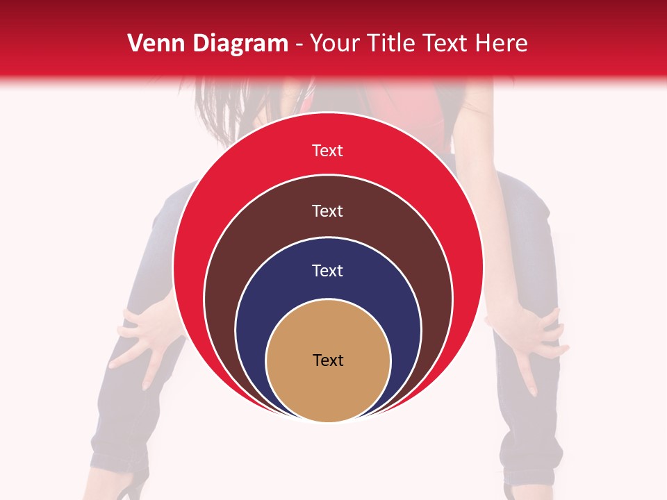 People Female Giving PowerPoint Template