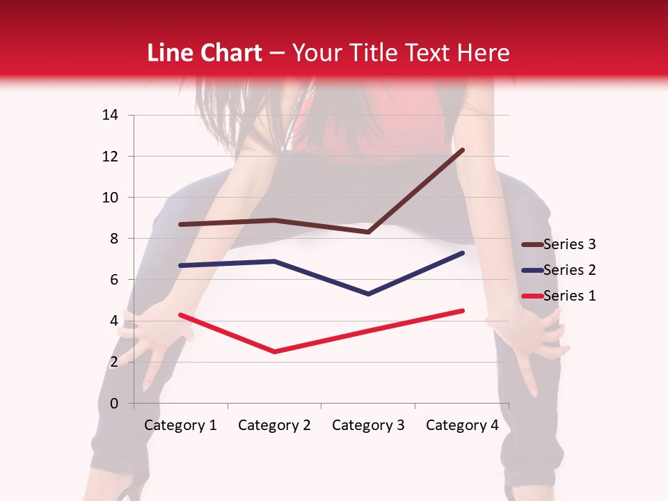 People Female Giving PowerPoint Template