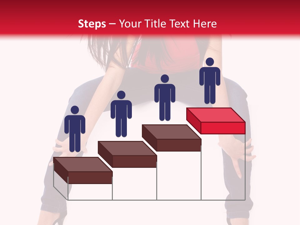 People Female Giving PowerPoint Template