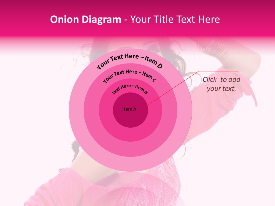 Bokeh Beauty Girl PowerPoint Template