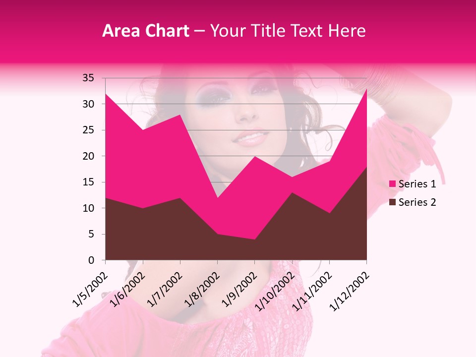 Bokeh Beauty Girl PowerPoint Template