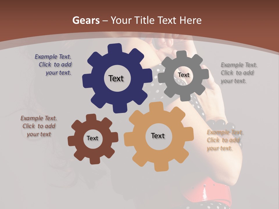 Friendship Beautiful Gift PowerPoint Template