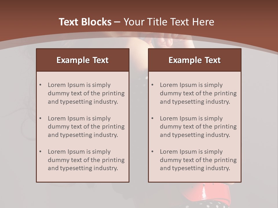 Friendship Beautiful Gift PowerPoint Template