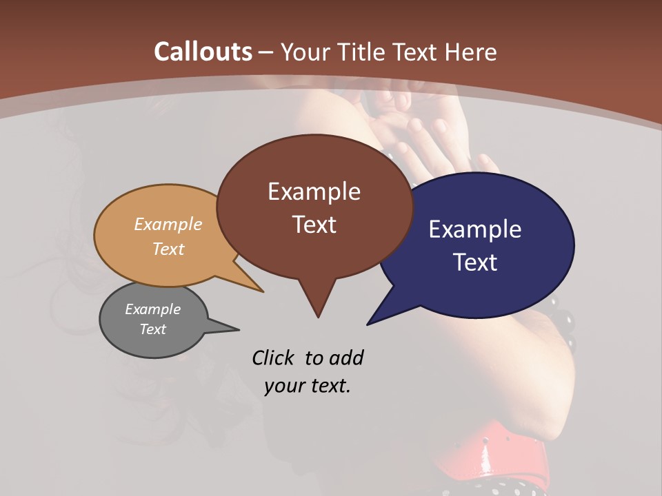 Friendship Beautiful Gift PowerPoint Template