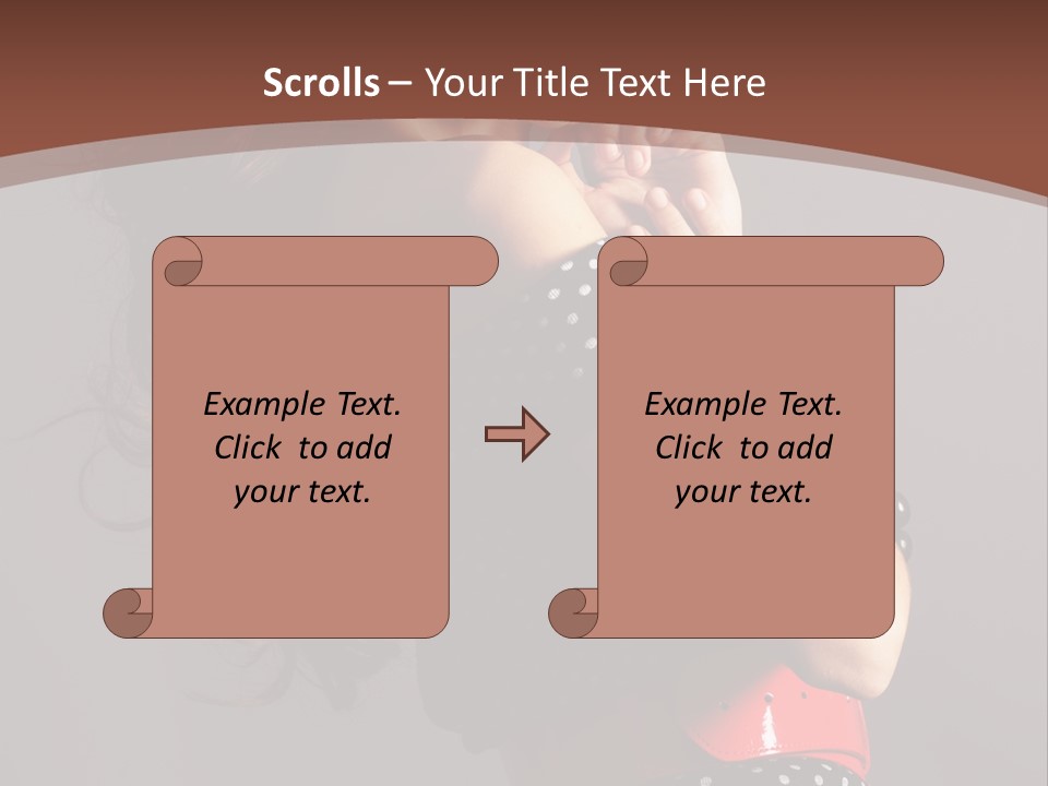 Friendship Beautiful Gift PowerPoint Template