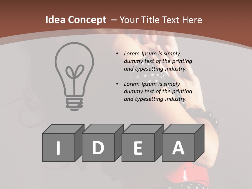 Friendship Beautiful Gift PowerPoint Template