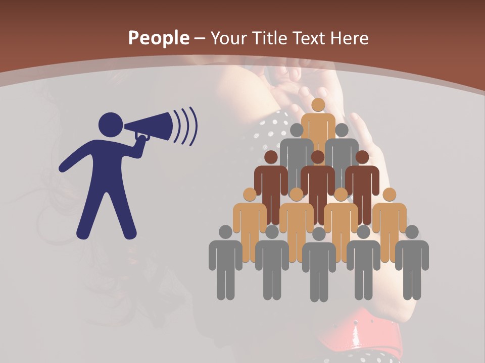 Friendship Beautiful Gift PowerPoint Template