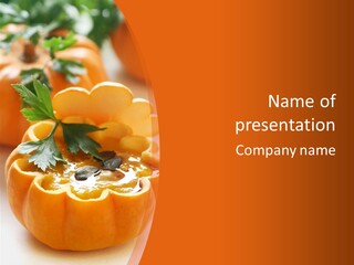 Vegetable Vegetarian Healthy PowerPoint Template