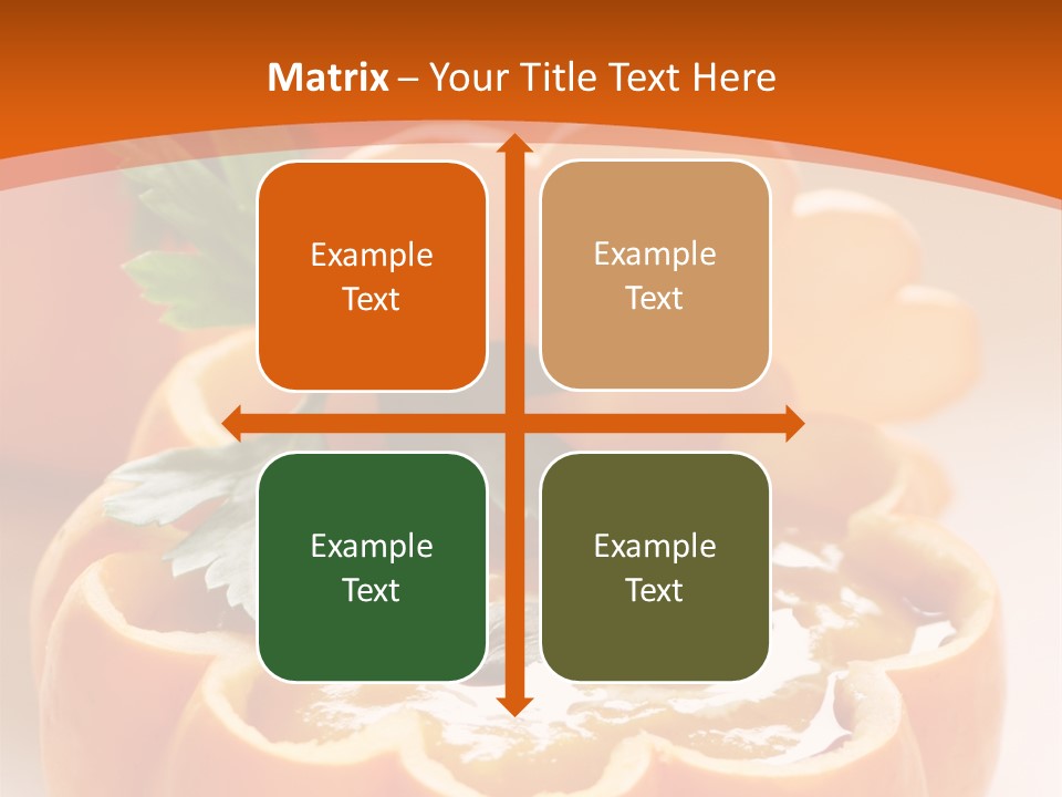 Vegetable Vegetarian Healthy PowerPoint Template