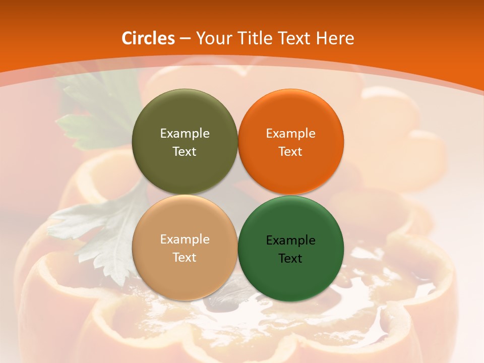 Vegetable Vegetarian Healthy PowerPoint Template