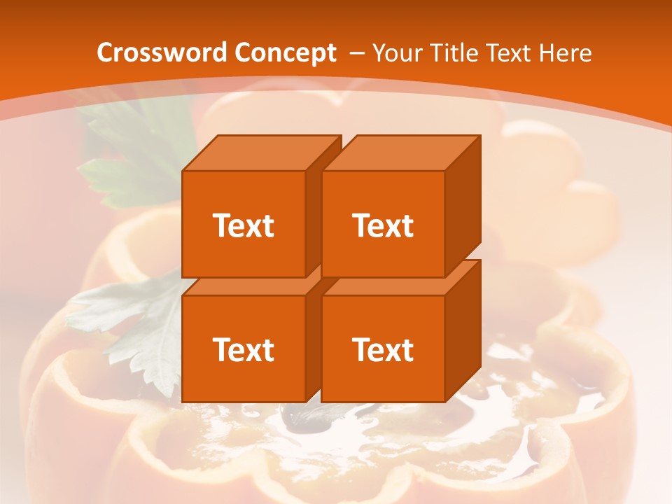 Vegetable Vegetarian Healthy PowerPoint Template