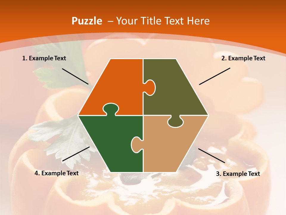 Vegetable Vegetarian Healthy PowerPoint Template