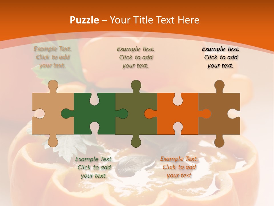 Vegetable Vegetarian Healthy PowerPoint Template