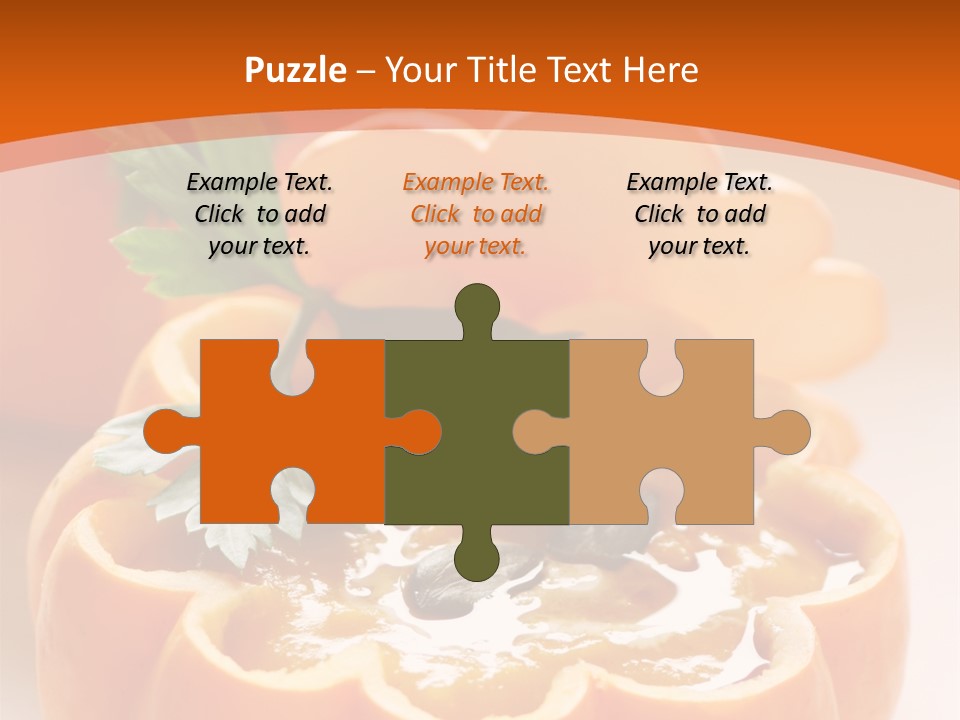 Vegetable Vegetarian Healthy PowerPoint Template