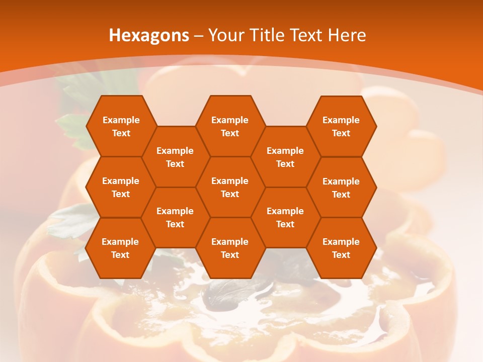 Vegetable Vegetarian Healthy PowerPoint Template