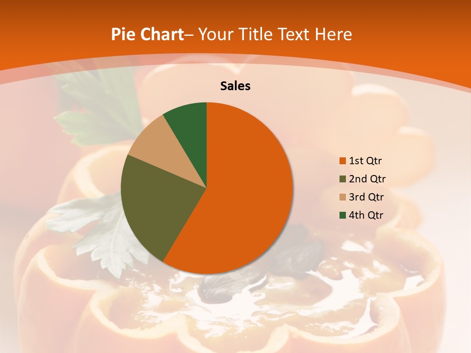 Vegetable Vegetarian Healthy PowerPoint Template