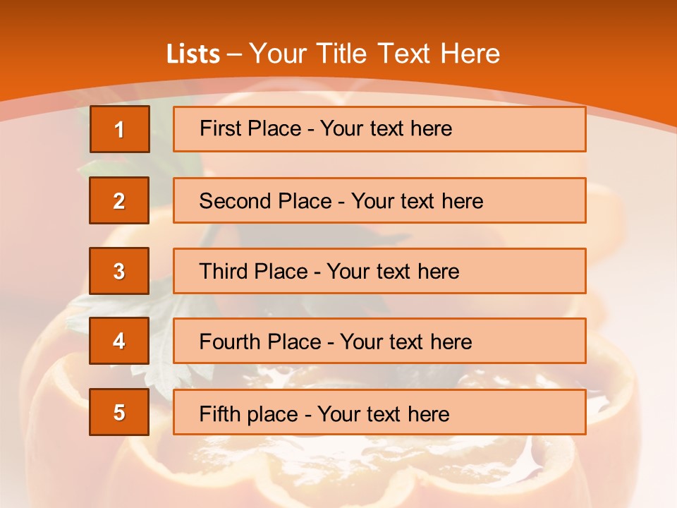 Vegetable Vegetarian Healthy PowerPoint Template