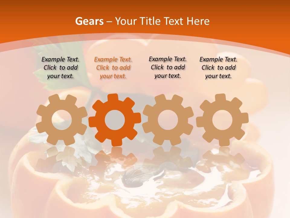 Vegetable Vegetarian Healthy PowerPoint Template