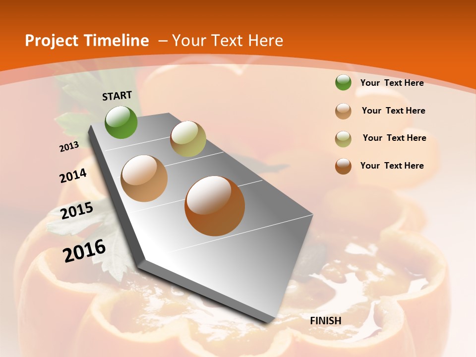 Vegetable Vegetarian Healthy PowerPoint Template