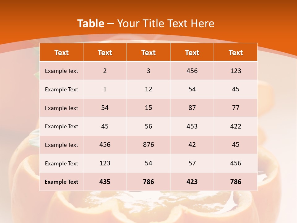 Vegetable Vegetarian Healthy PowerPoint Template