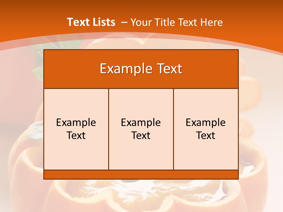 Vegetable Vegetarian Healthy PowerPoint Template