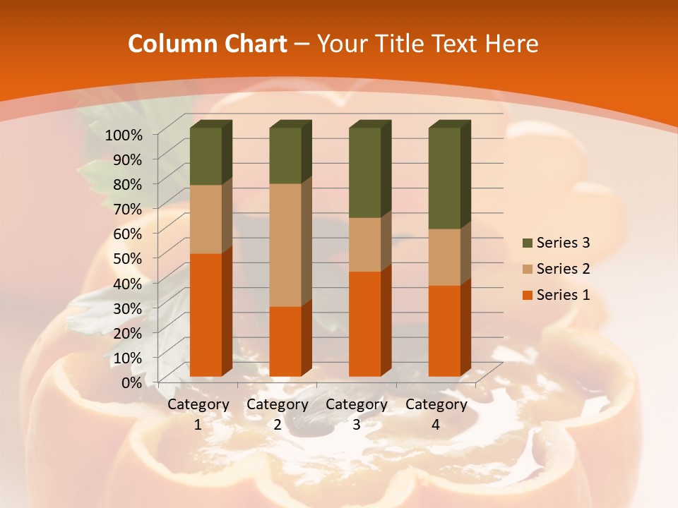 Vegetable Vegetarian Healthy PowerPoint Template