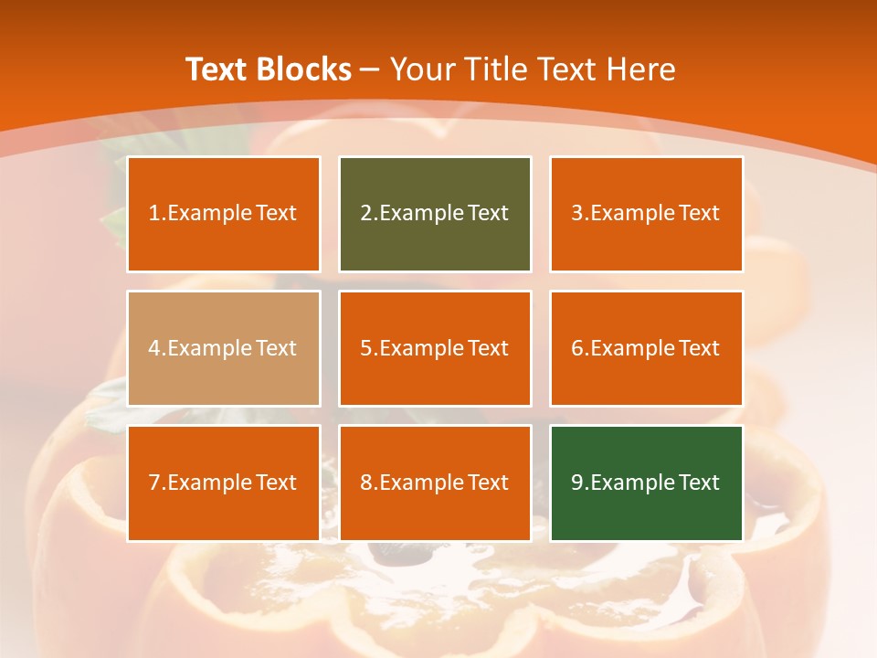 Vegetable Vegetarian Healthy PowerPoint Template
