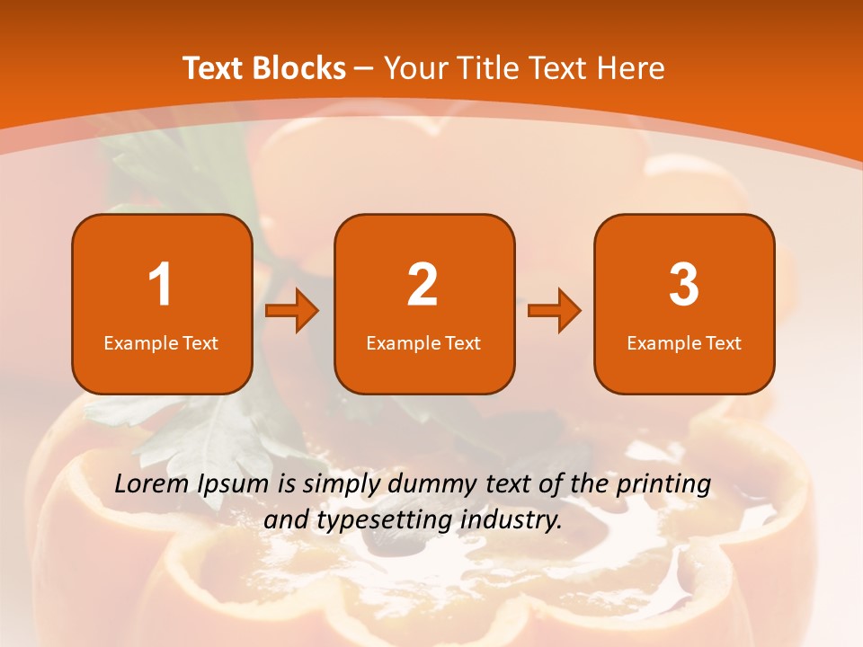Vegetable Vegetarian Healthy PowerPoint Template